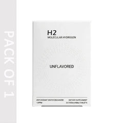 Molecular Hydrogen Water Tablets – 12PPM, Magnesium-Infused for Energy, Antioxidant Support & Inflammation Relief, 30 Tablets