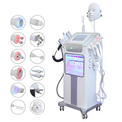 12-in-1 Aqua Peeling Hydro Facial Machine | Skin Cleansing, Bubble Oxygen & Lifting
