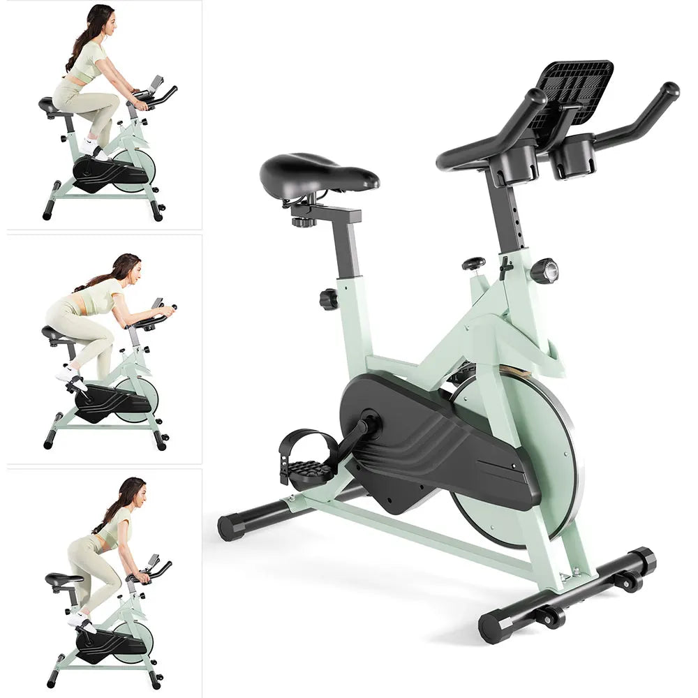 Superun S1 Indoor Cycling Bike | 32-Level Magnetic Resistance, Bluetooth & LCD Display