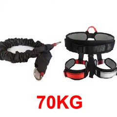 Bungee Dance Training Kit – Anti-Gravity 4D Resistance System with Harness, CE Swivel & Daisy Chain, 50/70/90kg