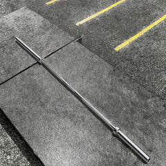 Steel Barbell Bar – 28mm Chrome, 10–20kg, Multiple Lengths for Bench Press, Squats & Weightlifting