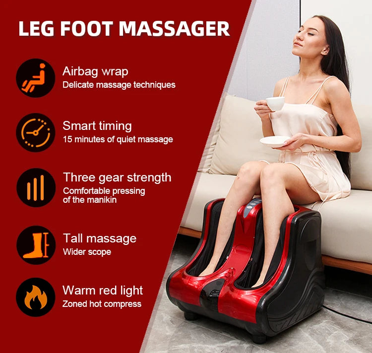 Cloud Massage Deep Kneading Foot Massager Foot and Leg Relief Machine