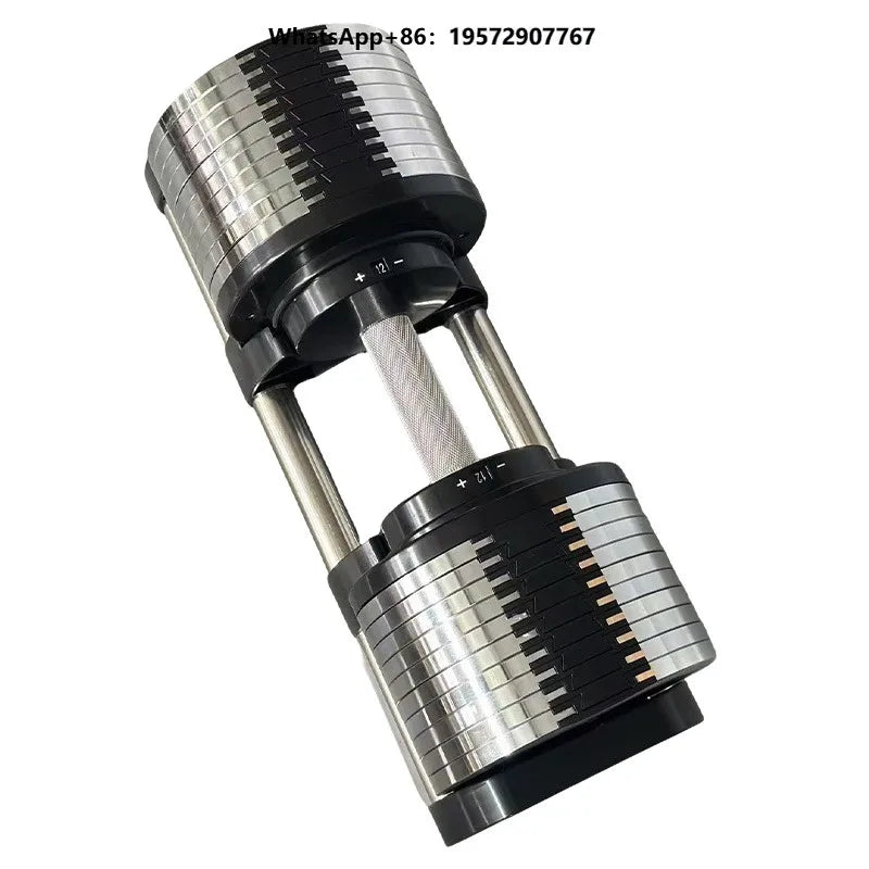Adjustable Cast Iron Dumbbell Set | 16–40 KG | Home & Gym Strength Training