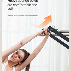 Foldable Pilates Reformer Bed – Aluminum Alloy & Stainless Steel, 440 lb Capacity, CE/SGS Certified, Home & Studio