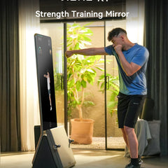 AEKE Integrated Wellness Design Statement 43" Smart Home Gym Fitness Mirror with Touch Screen Wi-Fi Connected Training