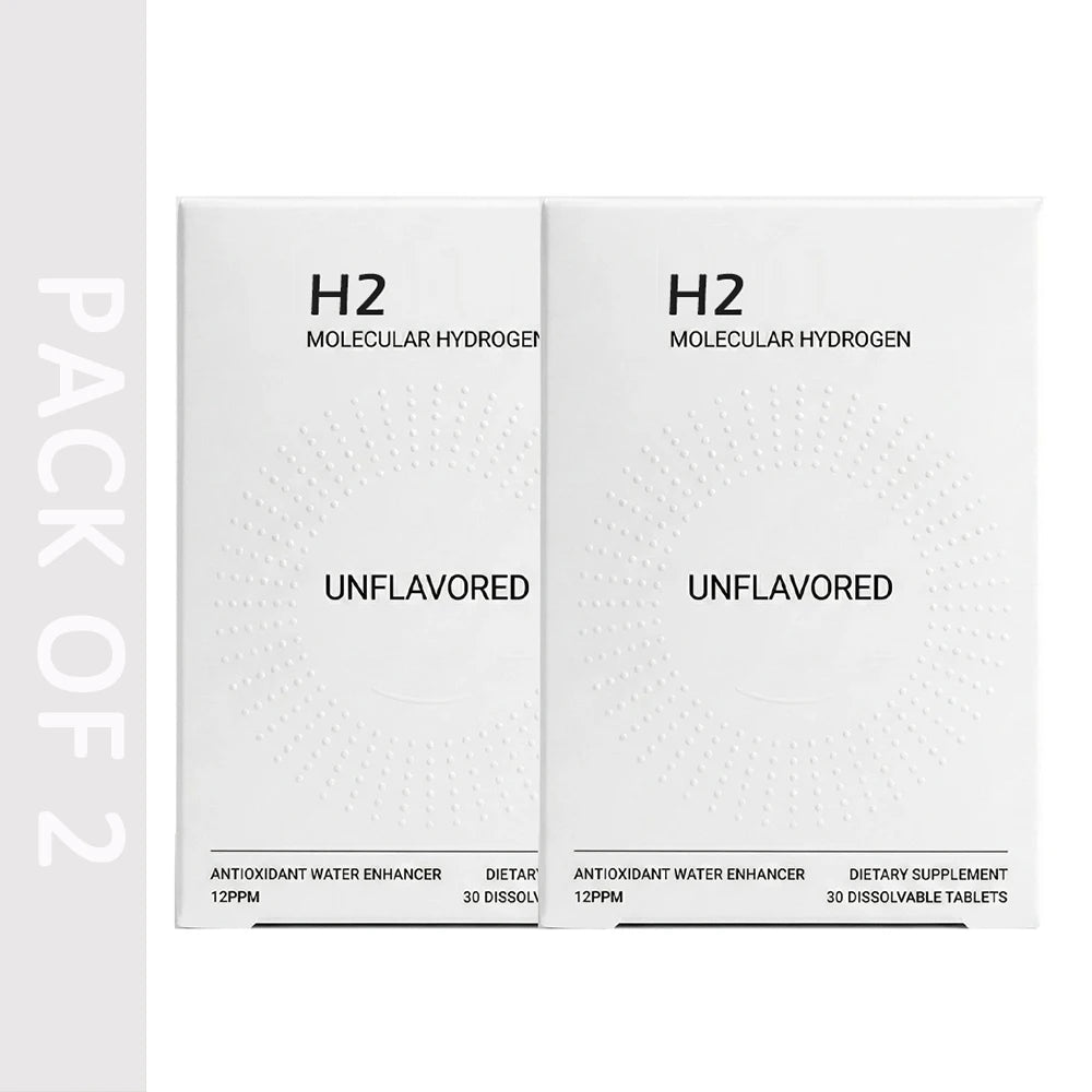 Molecular Hydrogen Water Tablets – 12PPM, Magnesium-Infused for Energy, Antioxidant Support & Inflammation Relief, 30 Tablets