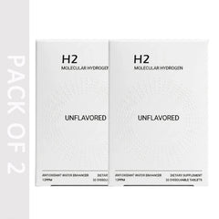 Molecular Hydrogen Water Tablets – 12PPM, Magnesium-Infused for Energy, Antioxidant Support & Inflammation Relief, 30 Tablets