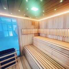 Outdoor Traditional Far Infrared Sauna Room | 4–10 Person | Home & Commercial