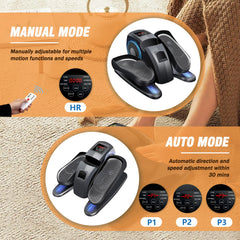 Under-Desk Elliptical Pedal Exerciser with Remote – Quiet Seated Leg Trainer | Cipher Athletics