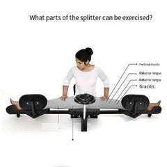 Heavy Duty Leg Stretcher Machine – Adjustable Flexibility Trainer for Splits & Mobility