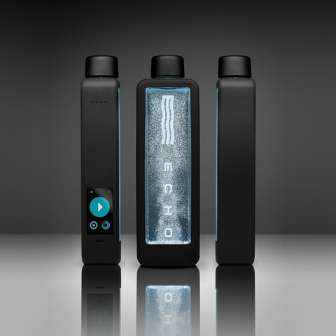 Hydrogen Water Bottle | SPE & PEM Technology Glass Flask H2 Generator