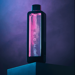 Hydrogen Water Bottle | SPE & PEM Technology Glass Flask H2 Generator