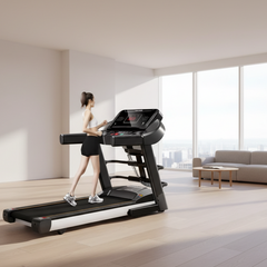 Folding Electric Treadmill with LCD Screen | 3HP Motor, 90kg Capacity for Home & Commercial Use