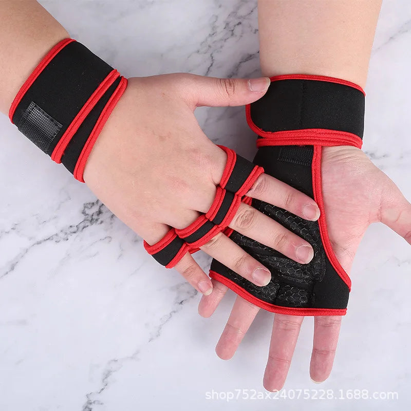 Workout Gloves for Men & Women – Weightlifting, Gym Training, Cycling & Fitness with Wrist & Palm Protection