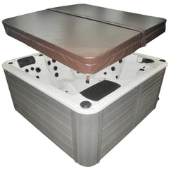 Outdoor Hot Tub Jacuzzi 7-Person – 121 Jets, Balboa Control, LED & Ozone System Included