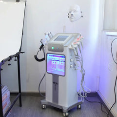 12-in-1 Aqua Peeling Hydro Facial Machine | Skin Cleansing, Bubble Oxygen & Lifting