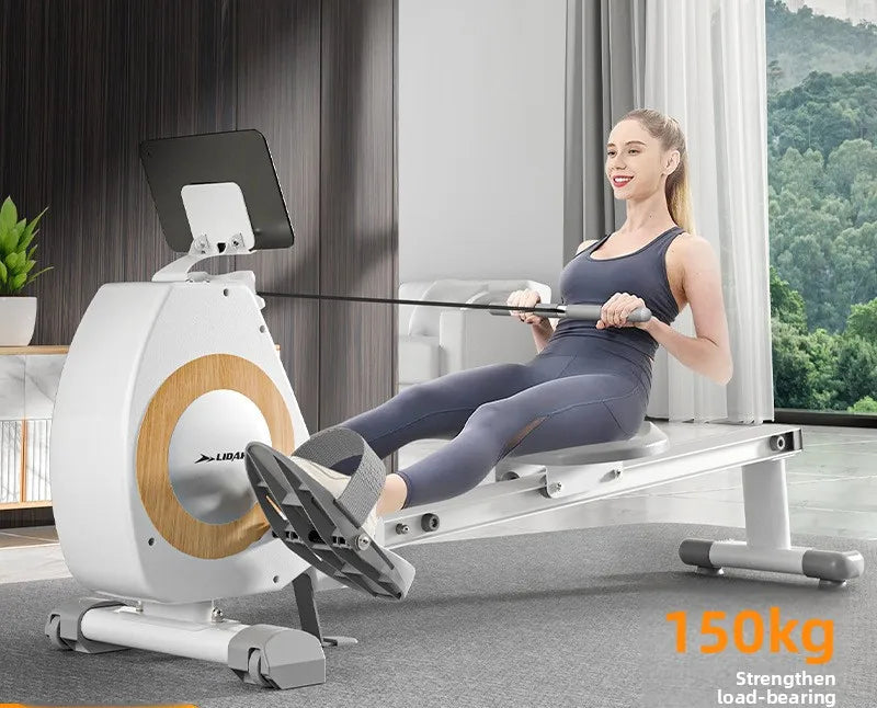 Commercial Magnetic Resistance Rowing Machine for Home & Studio Workouts