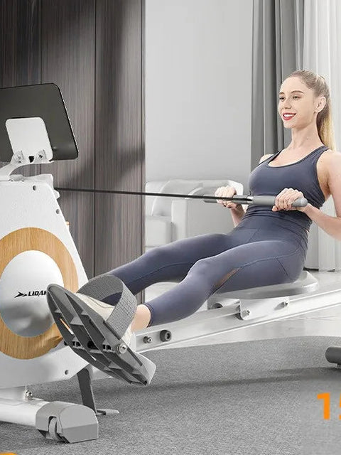 Commercial Magnetic Resistance Rowing Machine for Home & Studio Workouts