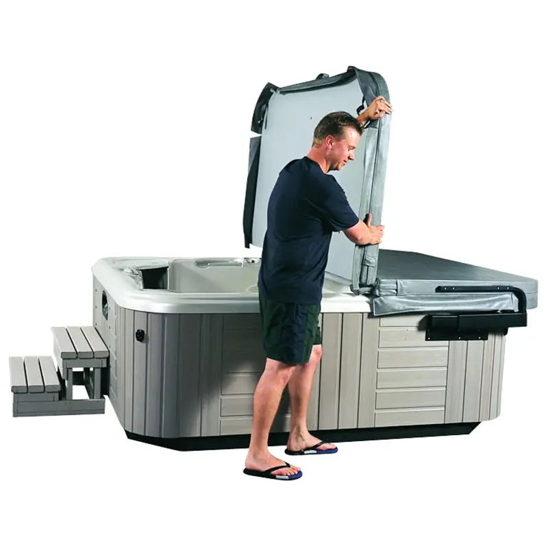 Outdoor Hot Tub Jacuzzi 7-Person – 121 Jets, Balboa Control, LED & Ozone System Included