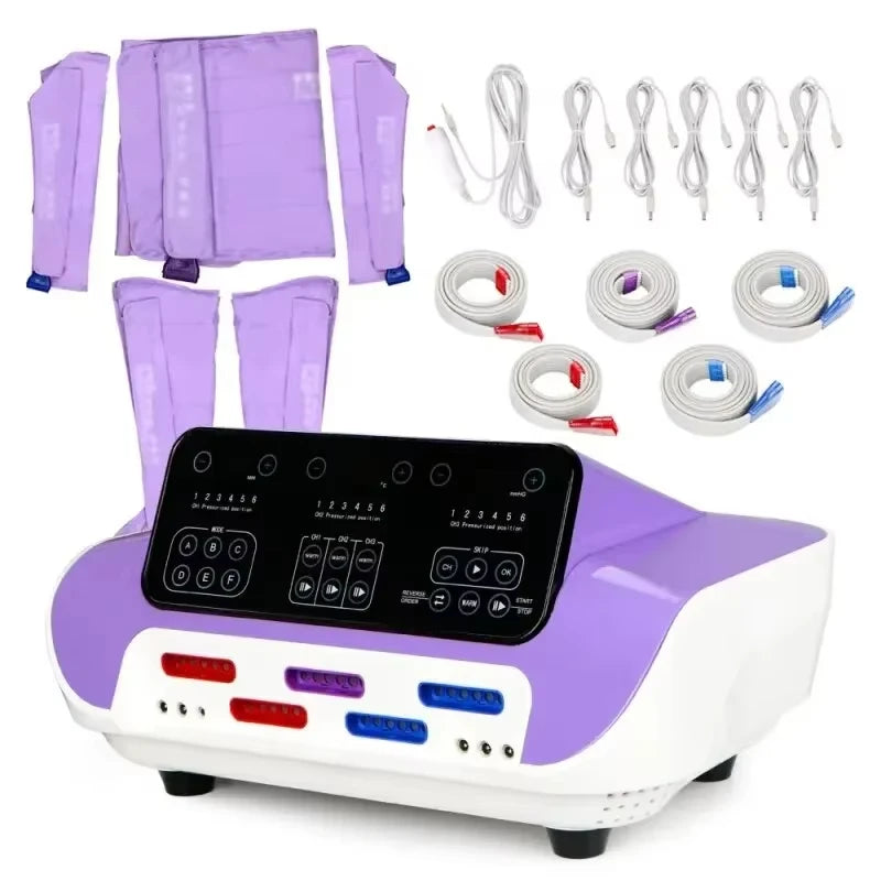Compression Therapy Suit – Lymphatic Drainage Air Compression System with Infrared Heat & EMS Stimulation