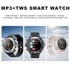 T92 2-in-1 Smart Watch with Built-In TWS Earbuds | Bluetooth Call, Heart Rate, Fitness Tracker & MP3