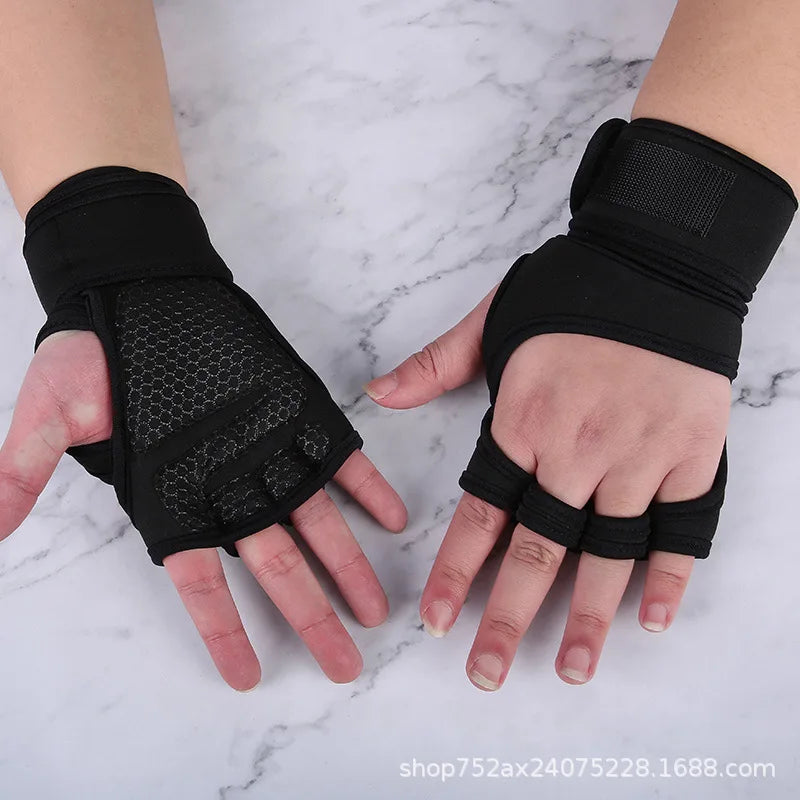 Workout Gloves for Men & Women – Weightlifting, Gym Training, Cycling & Fitness with Wrist & Palm Protection