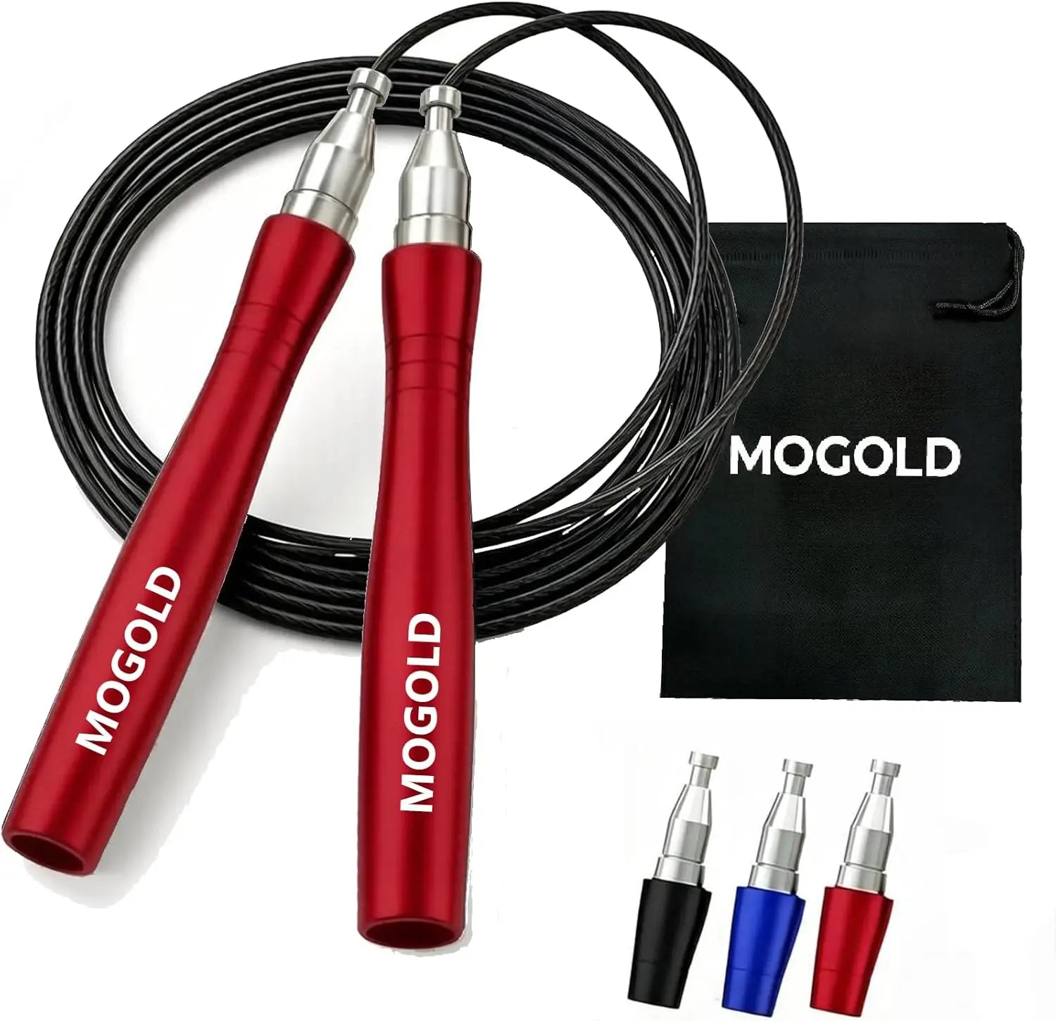 Adjustable Speed Jump Rope – Tangle-Free, Self-Locking for CrossFit, Boxing & Double-Under Workouts