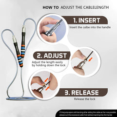 Speed Jump Rope with Ball Bearings – Professional CrossFit & Gym Skipping Rope for Cardio Training