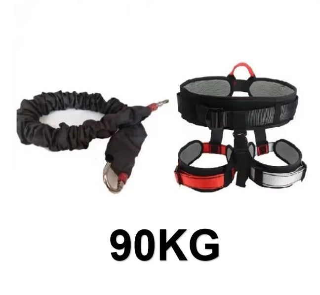 Bungee Dance Training Kit – Anti-Gravity 4D Resistance System with Harness, CE Swivel & Daisy Chain, 50/70/90kg