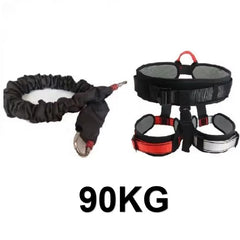 Bungee Dance Training Kit – Anti-Gravity 4D Resistance System with Harness, CE Swivel & Daisy Chain, 50/70/90kg