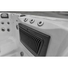 Freestanding Acrylic Hot Tub Spa – 3 Person Outdoor Jacuzzi with 35 Massage Jets & Balboa System
