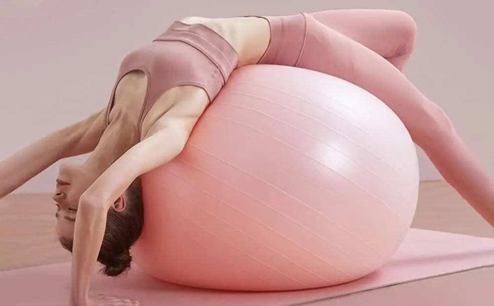 Yoga Ball With Air Pump Anti-slip Physical Therapy