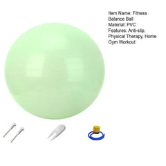 Yoga Ball With Air Pump Anti-slip Physical Therapy