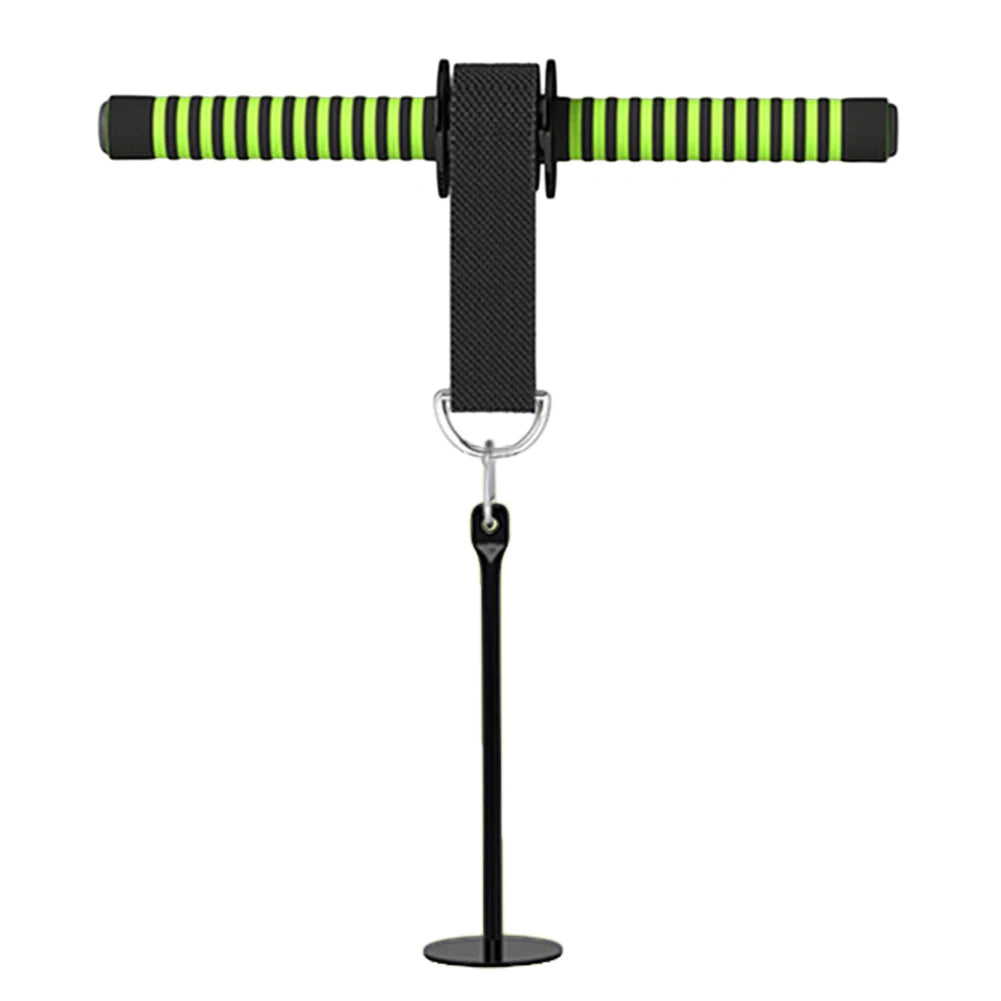 Forearm Roller Trainer – Wrist & Forearm Strength Workout Bar with Sponge Grip for Arms, Back & Core Training