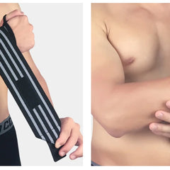 Wrist Wraps for Weightlifting – Elastic Breathable Wrist Support for Gym, Powerlifting & Bench Press, Men & Women