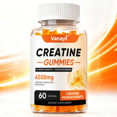 Creatine Monohydrate Gummies 4500mg – Muscle Growth, Strength, Energy & Athletic Performance