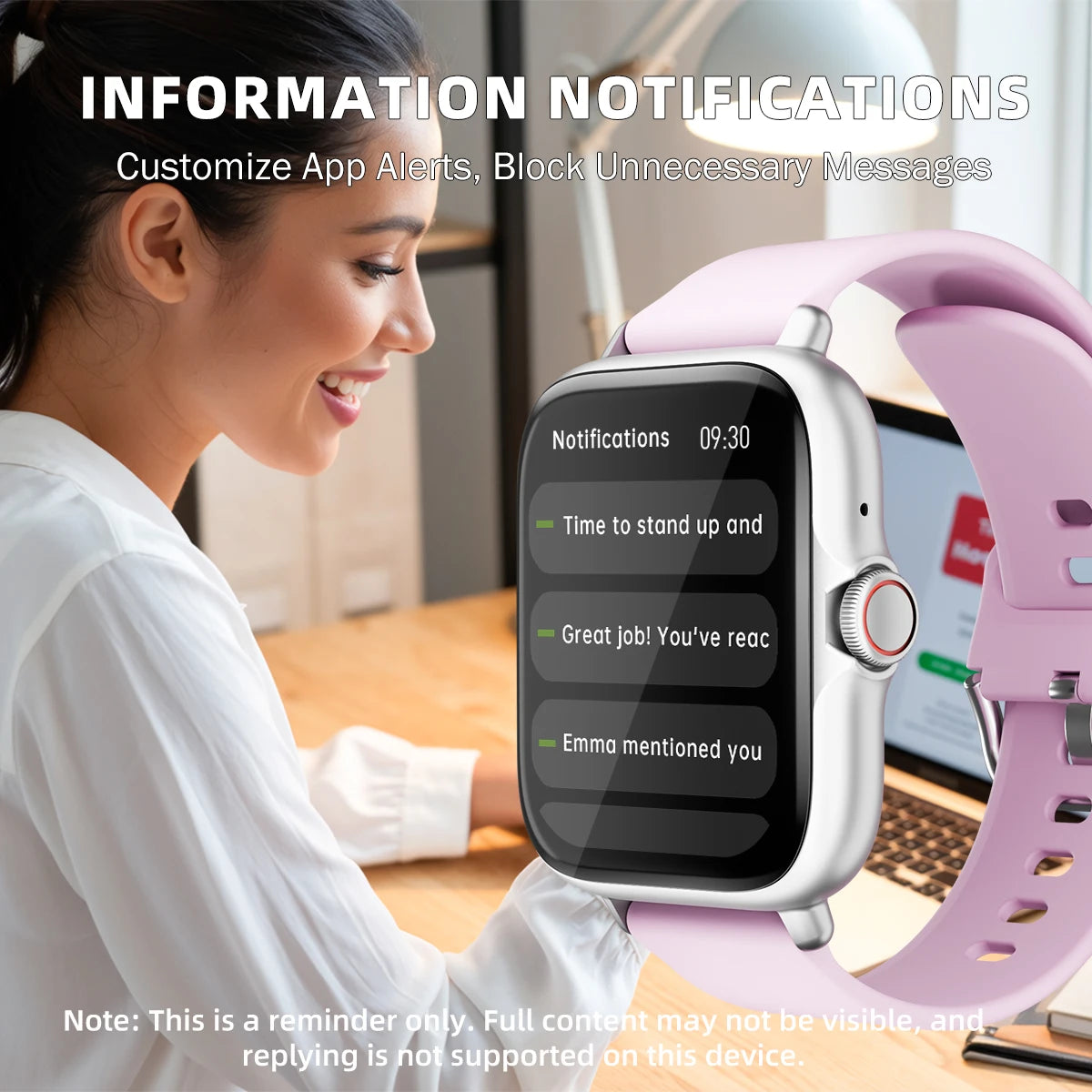 DESERTCAT 1.83" Smart Watch | Bluetooth Calling, Sleep Monitor, Pedometer & Alerts | iOS & Android