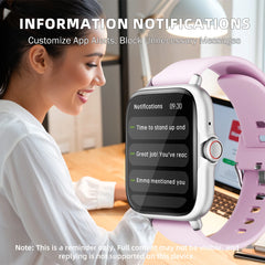 DESERTCAT 1.83" Smart Watch | Bluetooth Calling, Sleep Monitor, Pedometer & Alerts | iOS & Android