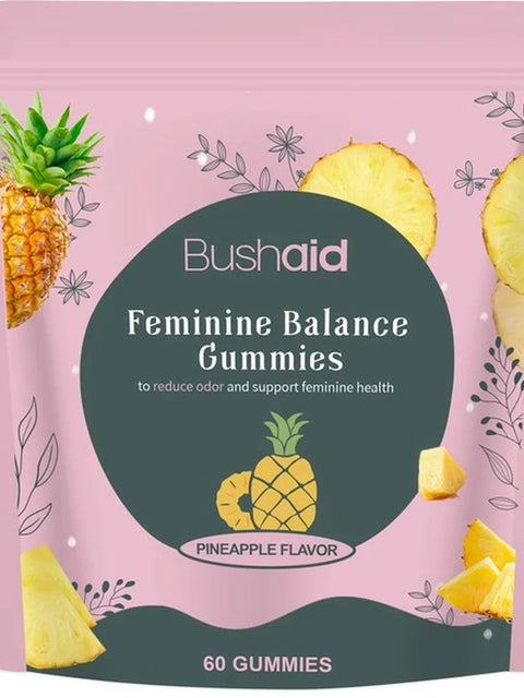 Women's Probiotic Gummies with Lactobacillus Acidophilus, Vitamin C & Pineapple | Feminine Wellness | 60 Gummies