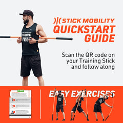 Stick Mobility Training Stick Bundle for Full Body Mobility & Strength Training