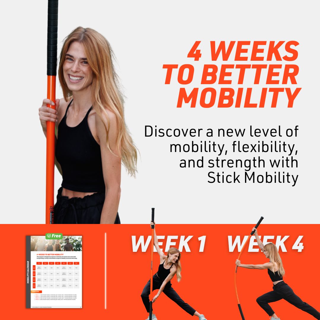 Stick Mobility Training Stick Bundle for Full Body Mobility & Strength Training