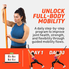 Stick Mobility Training Stick Bundle for Full Body Mobility & Strength Training