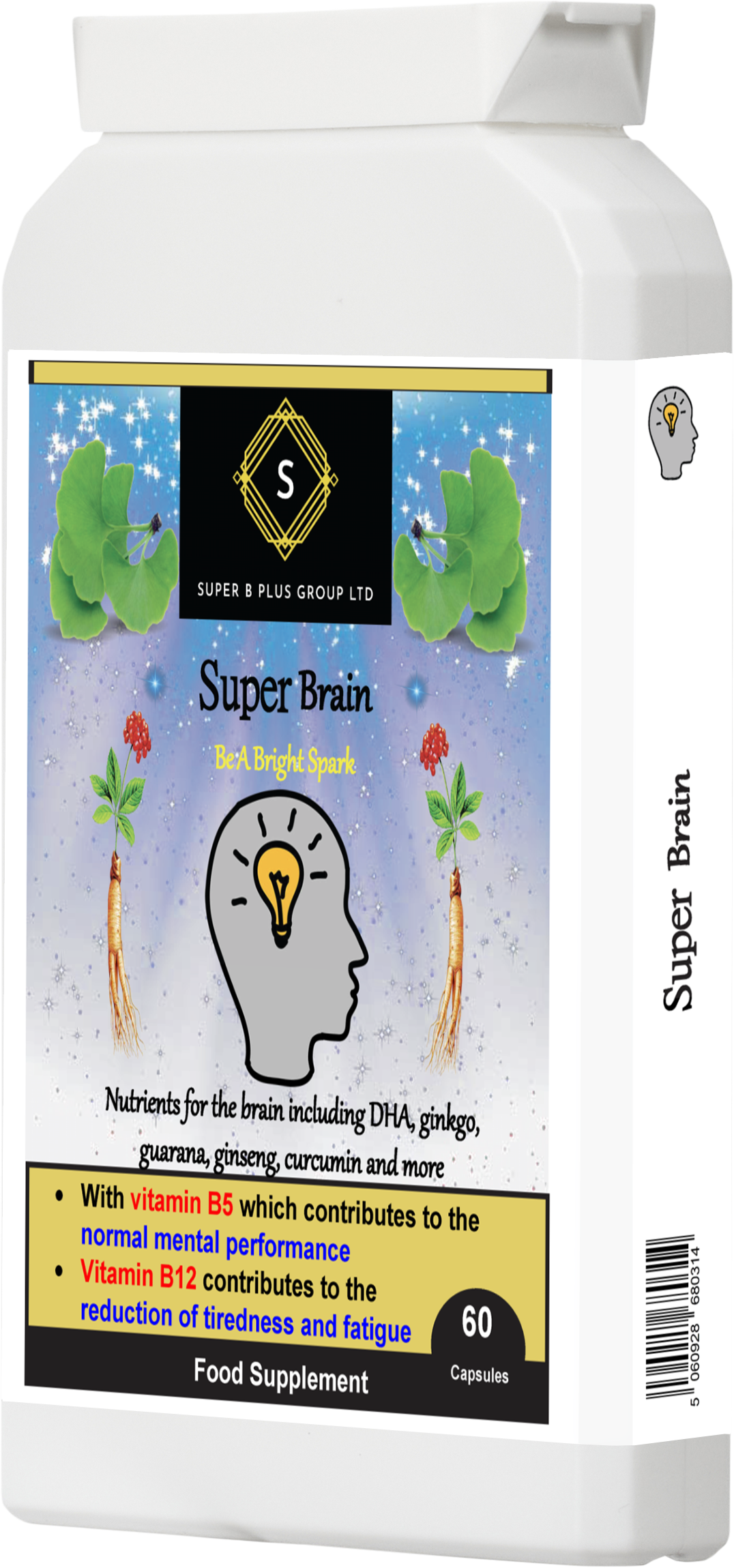 Super Brain – Advanced Cognitive &amp; Energy Support Formula