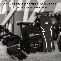 Athletes Empower Athletes Gym Bench Bundle – Adjustable Bench & Adventure Gear Set