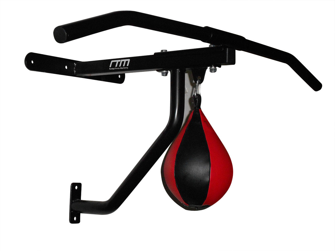 2-in-1 Heavy-Duty Punching Bag Bracket & Chin-Up Station