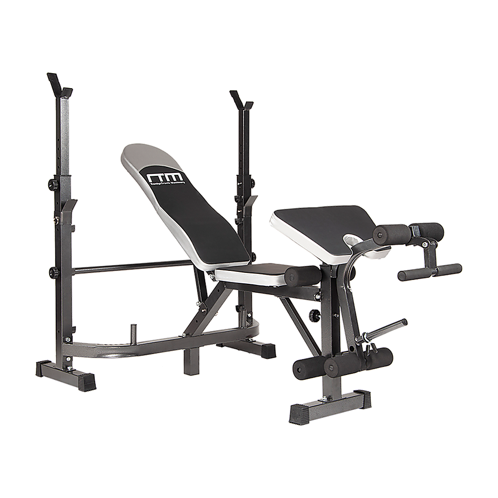 5-in-1 Multi-Function Home Gym System – Adjustable Full-Body Strength Training Bench