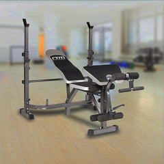 5-in-1 Multi-Function Home Gym System – Adjustable Full-Body Strength Training Bench