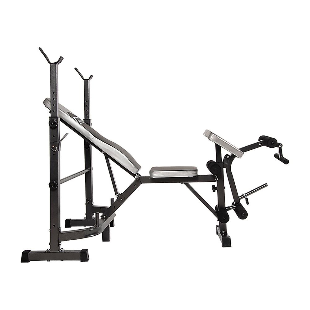 5-in-1 Multi-Function Home Gym System – Adjustable Full-Body Strength Training Bench