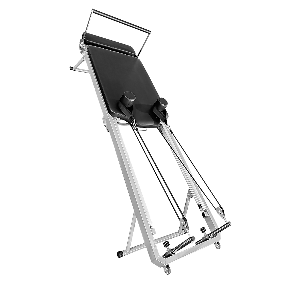 Foldable Pilates Reformer – Compact Home Studio Machine for Core, Strength & Flexibility
