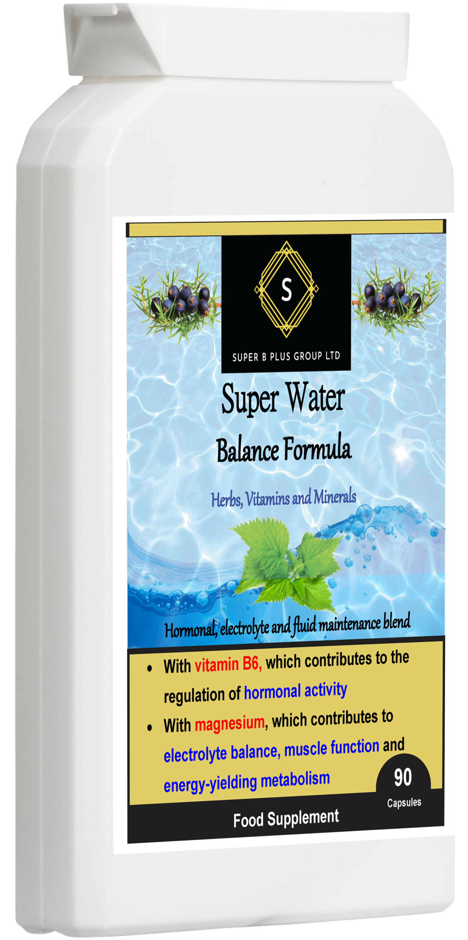 Super Water Balance Formula – Herbal Fluid Balance Suppor